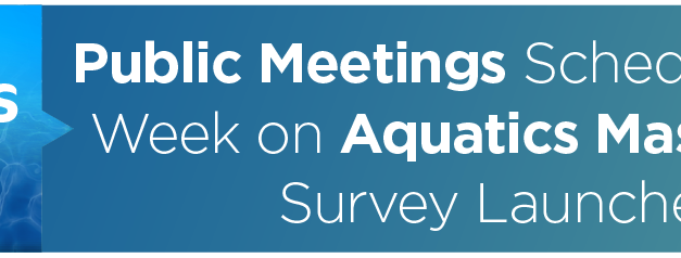 Public Meetings Scheduled Next Week on Aquatics Master Plan, Survey Launched