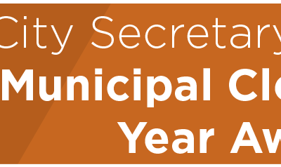 City Secretary Receives Municipal Clerk of the Year Award
