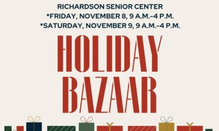 Senior Center Holiday Bazaar Begins Next Friday Morning 