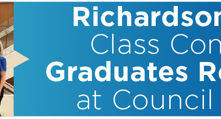 Richardson CARES Class Concludes, Graduates Recognized at Council Meeting 