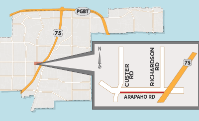Lane Closure Expected on Eastbound Arapaho Between Custer, US 75