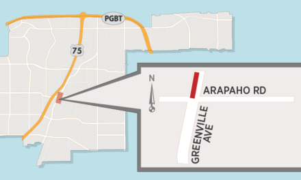 Greenville Narrowed to One Lane Tomorrow North of Arapaho 