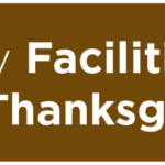 City Facilities Schedule for the Thanksgiving Holiday   