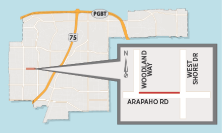 Temporary Lane Closure Expected on Arapaho near West Shore 