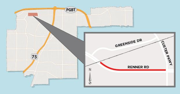 Closures Begin Monday on West Renner Road