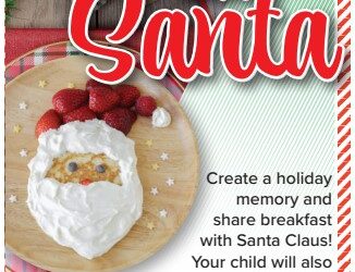 Sign Up for Next Saturday’s “Breakfast with Santa;” Deadline is Tuesday