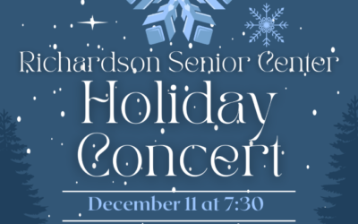Richardson Community Band at Senior Center Wednesday Evening