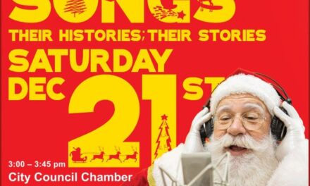 “Christmas Songs: Their Histories, Their Stories” Tomorrow 