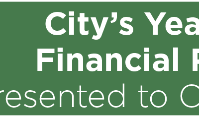 City’s Year-End Financial Report Presented to City Council