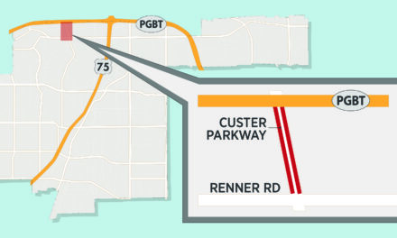 Temporary Lane Closures Expected on Custer South of PGBT  