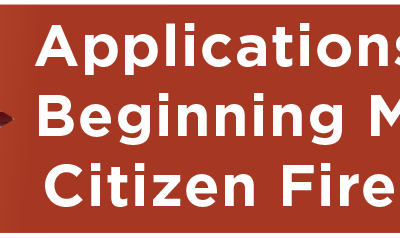 Applications Available Beginning Monday for Citizen Fire Academy