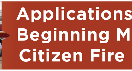 Applications Available Beginning Monday for Citizen Fire Academy