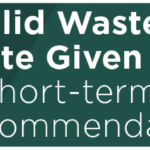 Solid Waste Master Plan Update Given to City Council; Short-term/Long-term Recommendations Detailed 