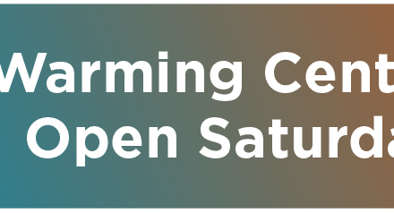 Warming Centers Set to Open Saturday Night 