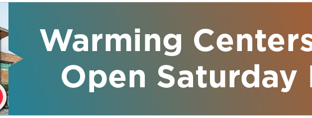 Warming Centers Set to Open Saturday Night 
