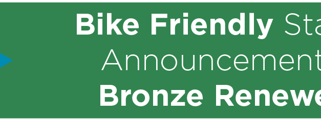 Bike Friendly Bronze Status Renewed 