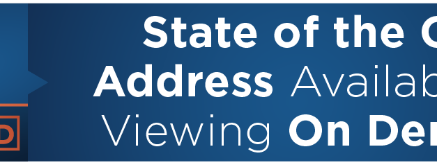 State of the City is “Strong” – Available to View On Demand 