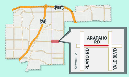 Temporary Lane Closures Expected on Arapaho Road East of Plano Road 