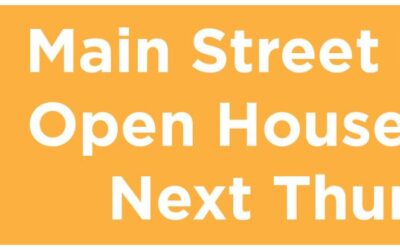 Main Street Phase 2 Open House Set for Next Thursday 