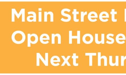 Main Street Phase 2 Open House Set for Next Thursday 