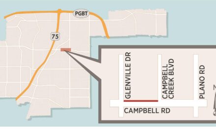 Right Lane of Campbell Road West of Plano Road to Experience Temporary Closure 