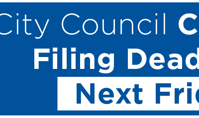 City Council Candidate Filing Deadline is Next Friday 