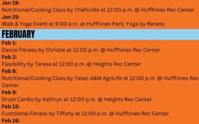 Last Week for Healthier Texas Community Challenge: Free Classes Tomorrow, Sunday 