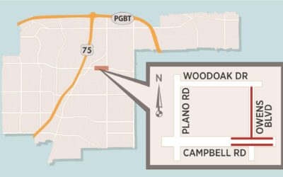 Lane Closures Expected Near Campbell Road/Owens Boulevard Intersection 