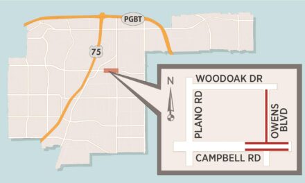 Lane Closures Expected Near Campbell Road/Owens Boulevard Intersection 