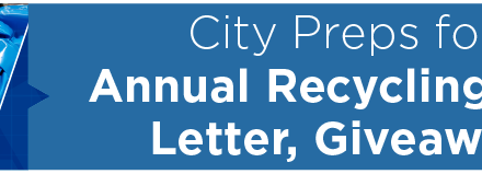 City Preps for Annual Recycling Bag Letter, Giveaway 