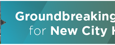 Groundbreaking Held for New City Hall 