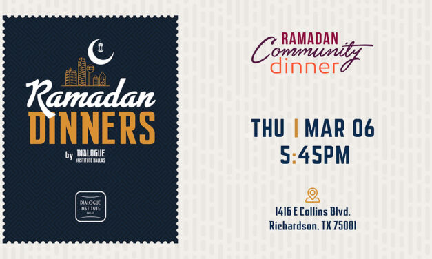 Ramadan Community Dinner Next Thursday 