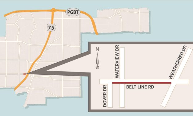 Traffic Delays Expected on Belt Line near Weatherred Drive due to Lane Closures 