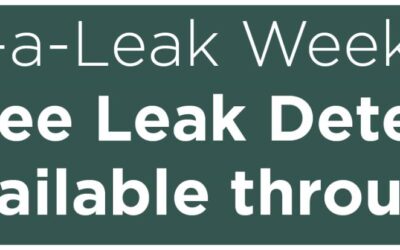 Fix-a-Leak Week Continues; Free Leak Detection Kits Available through Sunday