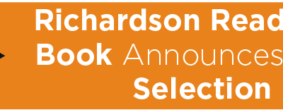 Richardson Reads One Book Announces 2025 Selection 