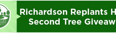 Richardson Replants Hosts Second Tree Giveaway 