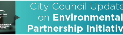 City Council Updated on Environmental Partnership Initiatives 