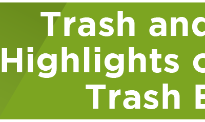 Trash and Trees Highlights of Annual Trash Bash 