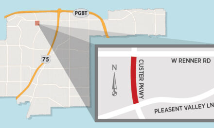 Custer Parkway Improvement Project Advances; Northbound Closure Extended 