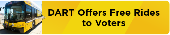 DART Offers Free Rides to Voters 