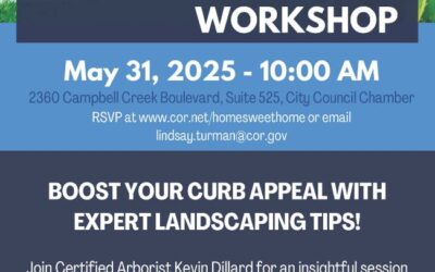 “Curb Appeal” Workshop Tomorrow 