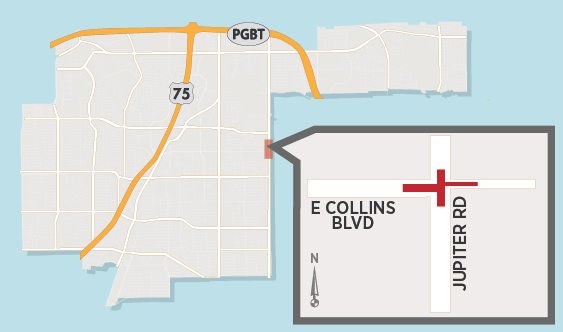 Lane Closures Expected at Jupiter/Collins During Traffic Signal Rebuild