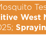 Mosquito Tests Find First Positive West Nile Results for 2025; Spraying Completed 