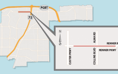 Trail Enhancement Work Along Renner to Temporarily Close One Lane 