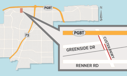 Lane Closures Expected on Custer Parkway north of Renner 