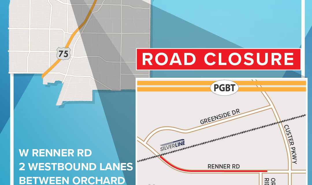 Temporary Lane Closures Coming to Renner Road 