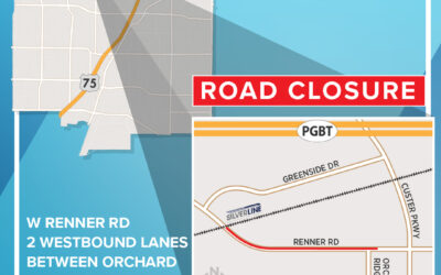 Temporary Lane Closures Coming to Renner Road 