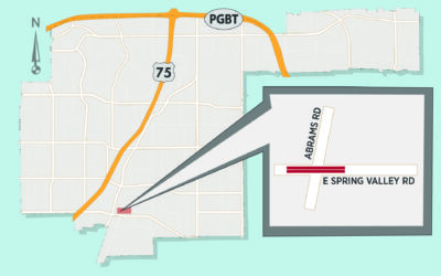 Gas Utility Work to Close Lanes Near Spring Valley/Abrams Intersection 