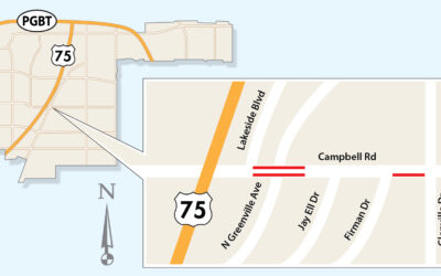 Fiber Optic Work to Affect Lanes on Campbell Road East of US 75