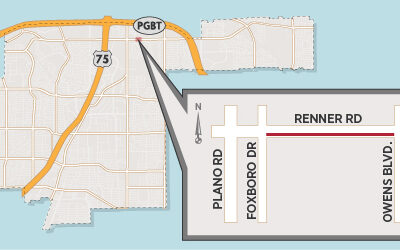 Lane Closure Expected on Renner Road near Owens Boulevard for Atmos Work 